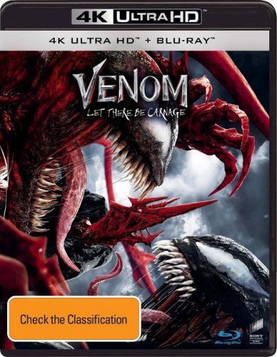 Веном 2 / Venom: Let There Be Carnage (2021) UHD Blu-Ray EUR 2160p | 4K | HDR | Dolby | Лицензия