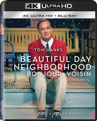 Постер к фильму Прекрасный день по соседству / A Beautiful Day in the Neighborhood (2019) UHD BDRemux 2160p от селезень | 4K | HDR | P, A | iTunes