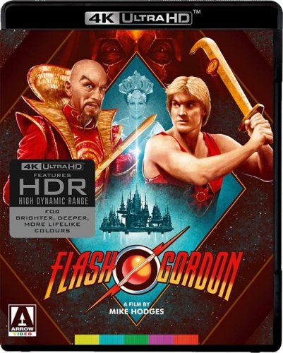 Постер к фильму Флэш Гордон / Flash Gordon (1980) UHD BDRemux 2160p от селезень | 4K | HDR | P