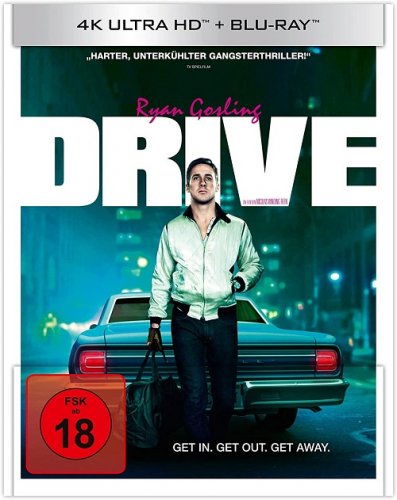 Постер к фильму Драйв / Drive (2011) UHD BDRemux 2160p от селезень | 4K | HDR | Dolby Vision Profile 8 | Лицензия