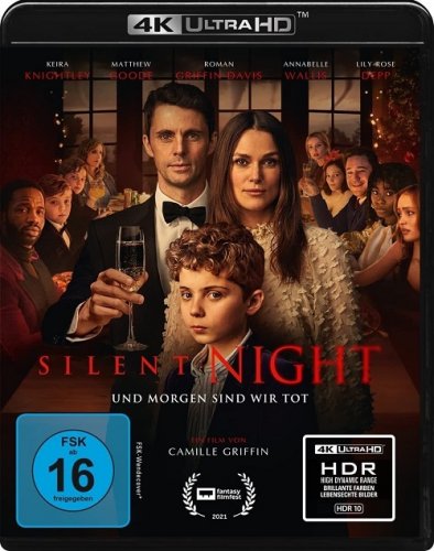 Постер к фильму Тихая ночь / Silent Night (2021) UHD BDRemux 2160p от селезень | 4K | HDR | D