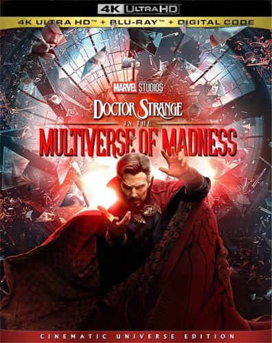 Постер к фильму Доктор Стрэндж: В мультивселенной безумия / Doctor Strange in the Multiverse of Madness (2022) UHD BDRemux 2160p от селезень | 4K | HDR | Dolby Vision Profile 8 | D, P, A