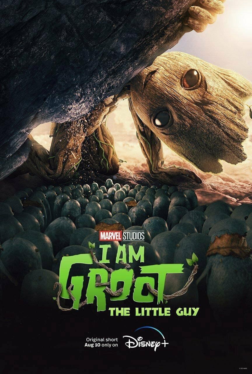 Постер к фильму Я есть Грут / I Am Groot [S01] (2022) WEB-DL 1080p от селезень | D | Progovory Band