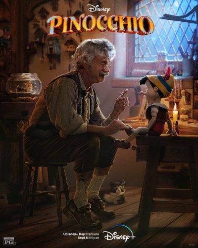 Постер к фильму Пиноккио / Pinocchio (2022) UHD WEB-DL-HEVC 2160p от селезень | 4K | HDR | P