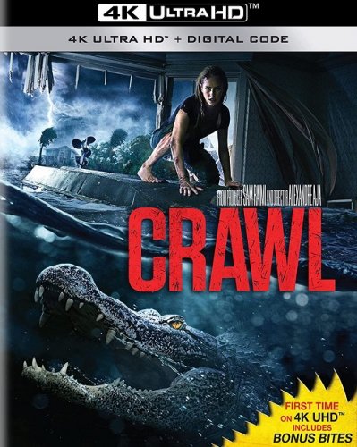 Постер к фильму Капкан / Crawl (2019) UHD BDRemux 2160p от селезень | 4K | HDR | Dolby Vision Profile 8 | Лицензия