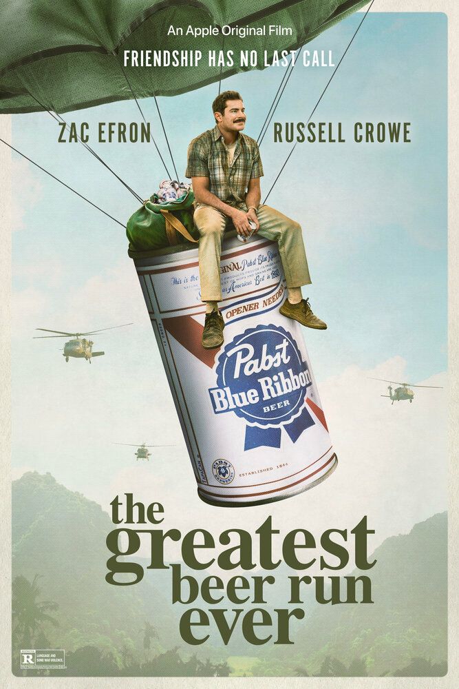 Постер к фильму За пивом! / The Greatest Beer Run Ever (2022) WEB-DL 720p от селезень | D