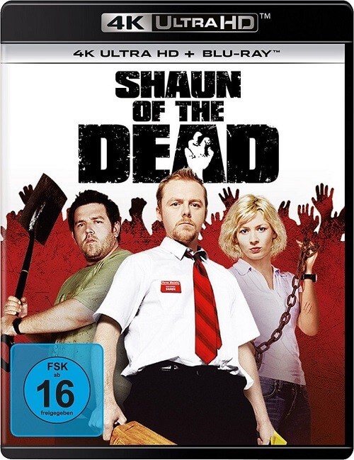 Постер к фильму Зомби по имени Шон / Shaun of the Dead (2004) UHD BDRemux 2160p от селезень | 4K | HDR | P