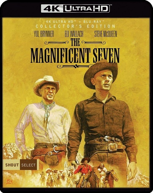 Постер к фильму Великолепная семерка / The Magnificent Seven (1960) UHD BDRemux 2160p от селезень | 4K | HDR | Dolby Vision Profile 8 | D