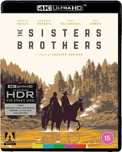 Постер к фильму Братья Систерс / The Sisters Brothers (2018) UHD BDRemux 2160p от селезень | 4K | HDR | Dolby Vision Profile 8 | D