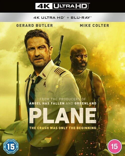 Постер к фильму Крушение / Plane (2022) UHD BDRemux 2160p от селезень | 4K | HDR | Dolby Vision Profile 8 | D, P, A