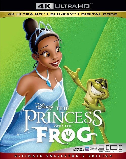 Постер к фильму Принцесса и лягушка / The Princess and the Frog (2009) UHD BDRemux 2160p от селезень | 4K | HDR | Лицензия
