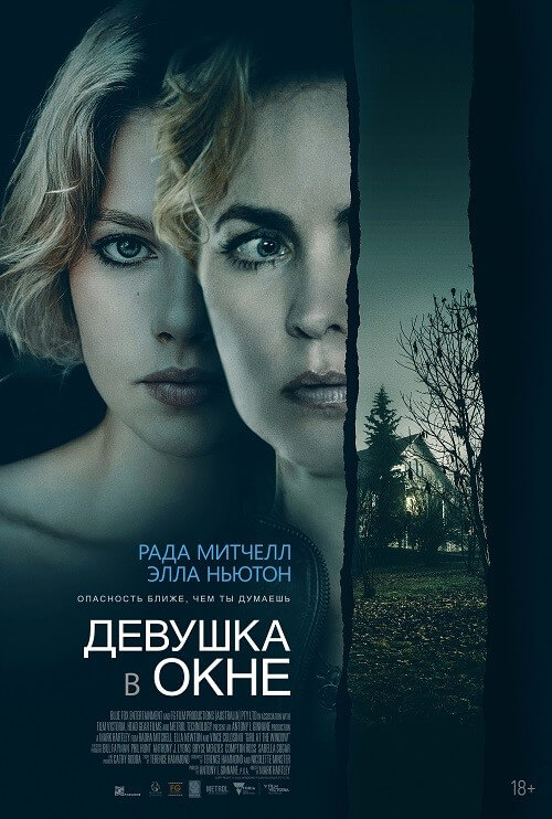 Постер к фильму Девушка в окне / Girl at the Window (2022) BDRip 1080p от селезень | D