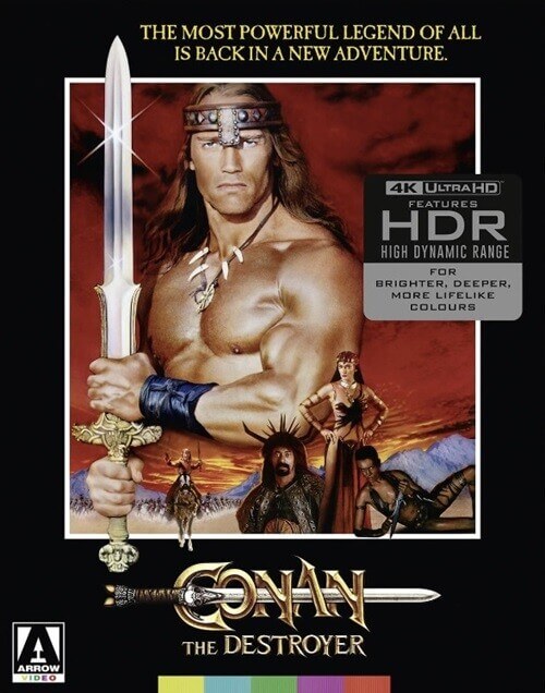 Постер к фильму Конан-разрушитель / Conan the Destroyer (1984) UHD  BDRemux 2160p от селезень | 4K | HDR | Dolby Vision Profile 8 | P