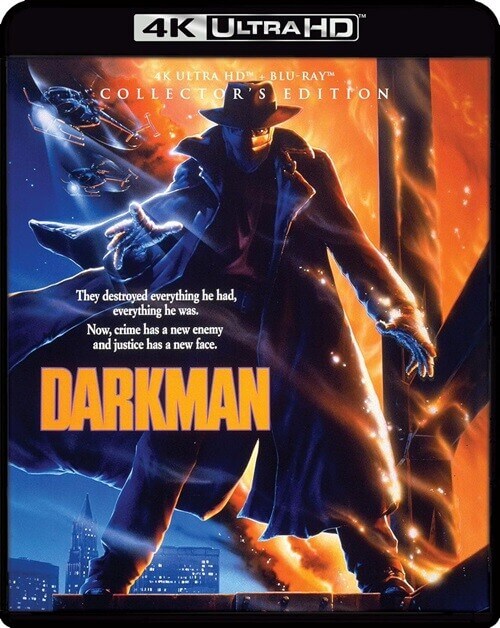 Постер к фильму Человек тьмы / Darkman (1990) UHD BDRemux 2160p от селезень | 4K | HDR | Dolby Vision Profile 8 | P