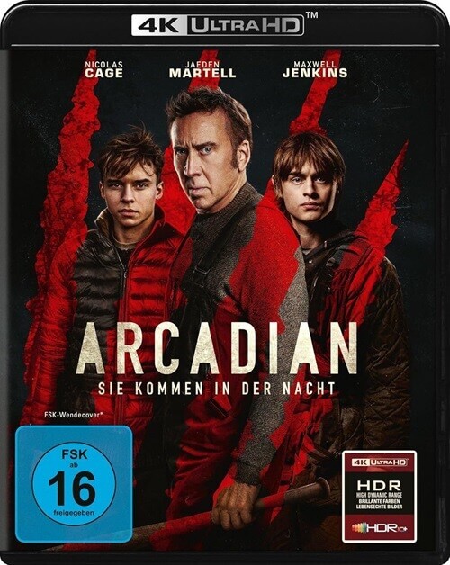 Постер к фильму Судная ночь в Аркадии / Arcadian (2024) UHD BDRemux 2160p от селезень | 4K | HDR | HDR10+ | D